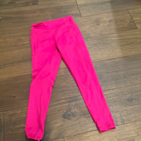 victoria secret hot pink leggings - Picture 1 of 3